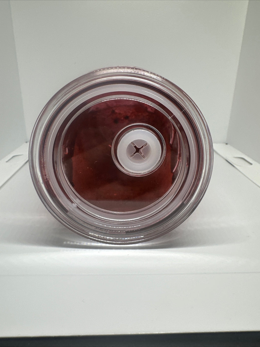 Red Rose Snowglobe tumbler